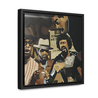 You know the name of the game Gallery Canvas Wraps, Square Frame