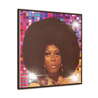 Diana Disco Gallery Canvas Wraps, Square Frame