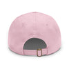 Diana Disco Hat with Leather Patch (Round)