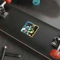 You know the name of the game Holographic Die-cut Stickers