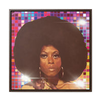 Diana Disco Gallery Canvas Wraps, Square Frame