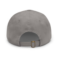 Diana Disco Hat with Leather Patch (Round)