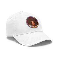 Diana Disco Hat with Leather Patch (Round)