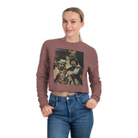You know the name of the game Women's Cropped Sweatshirt