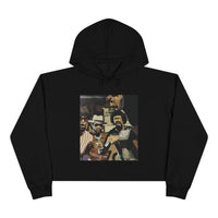 You know the name of the game Crop Hoodie