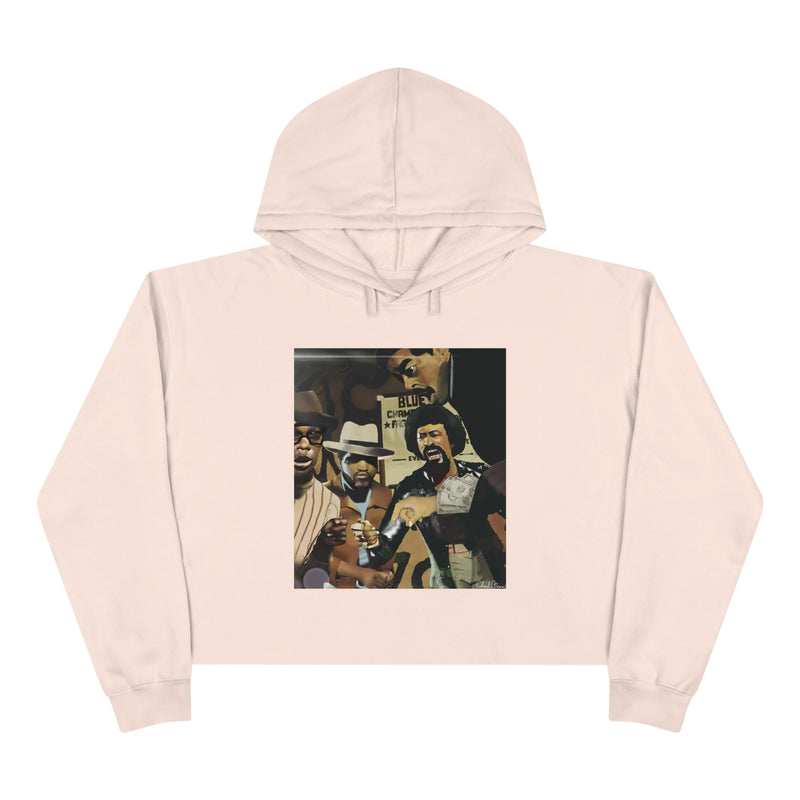 You know the name of the game Crop Hoodie