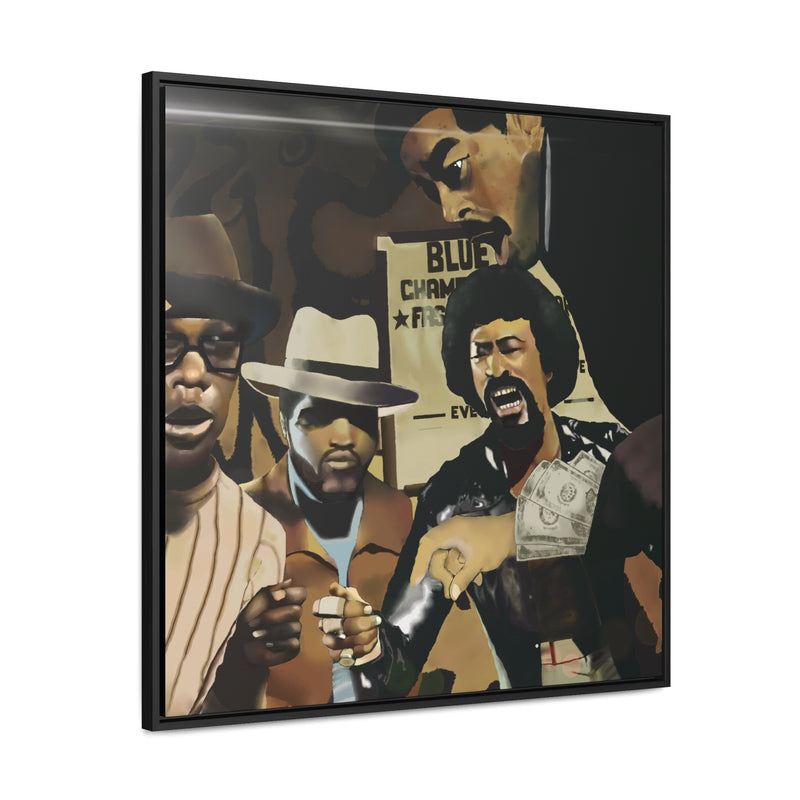 You know the name of the game Gallery Canvas Wraps, Square Frame