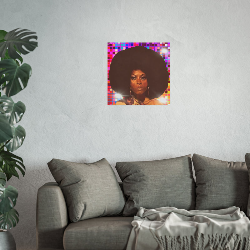 Diana Disco Satin and Archival Matte Posters