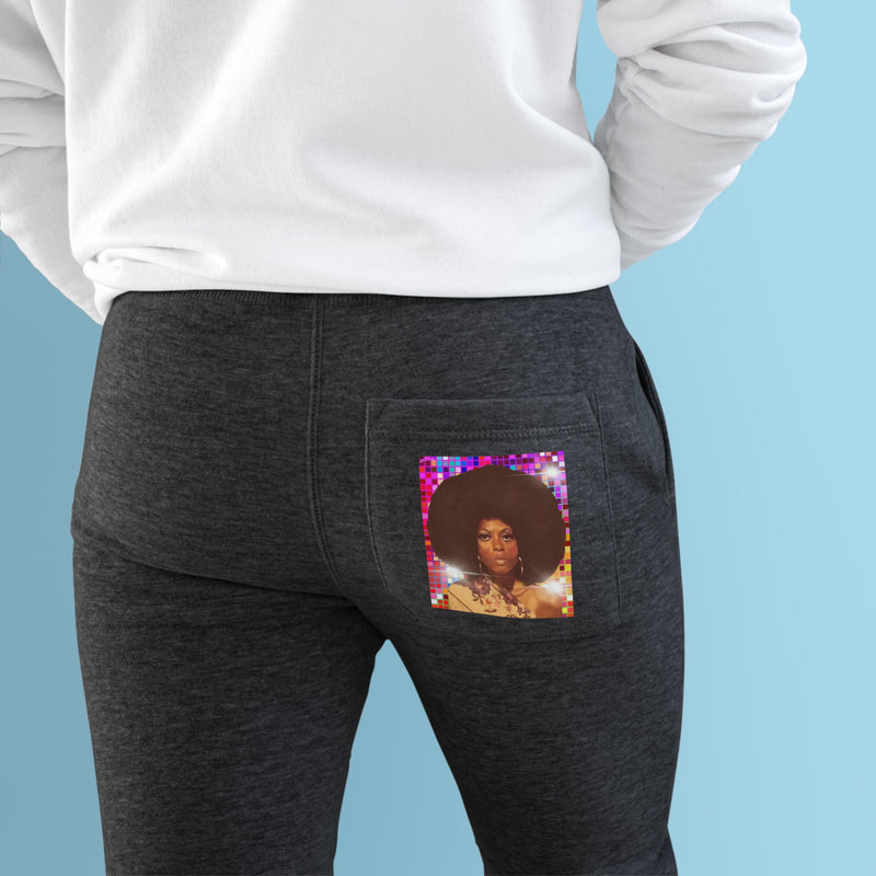 Diana Disco Unisex Fleece Joggers