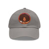 Diana Disco Hat with Leather Patch (Round)