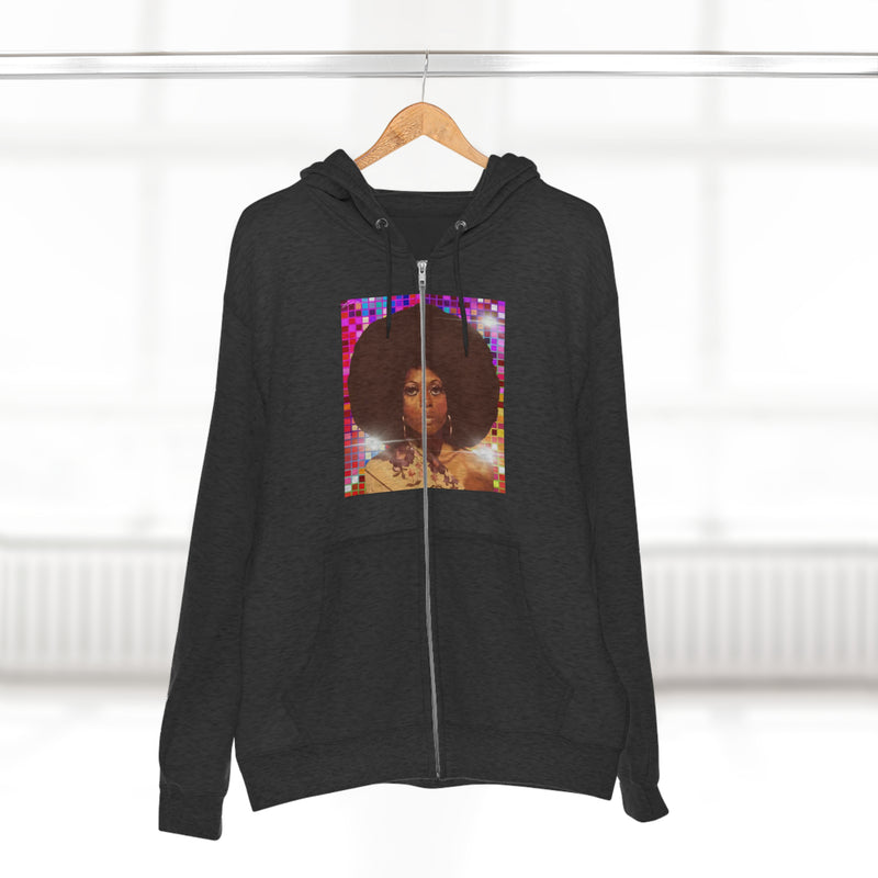 Diana Disco Unisex Zip Hoodie