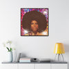 Diana Disco Gallery Canvas Wraps, Square Frame