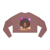 Diana Disco Women's Cropped Sweatshirt