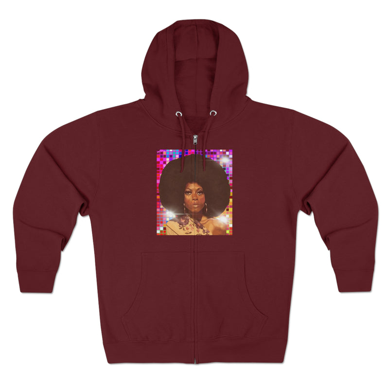 Diana Disco Unisex Zip Hoodie