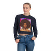 Diana Disco Women's Cropped Sweatshirt