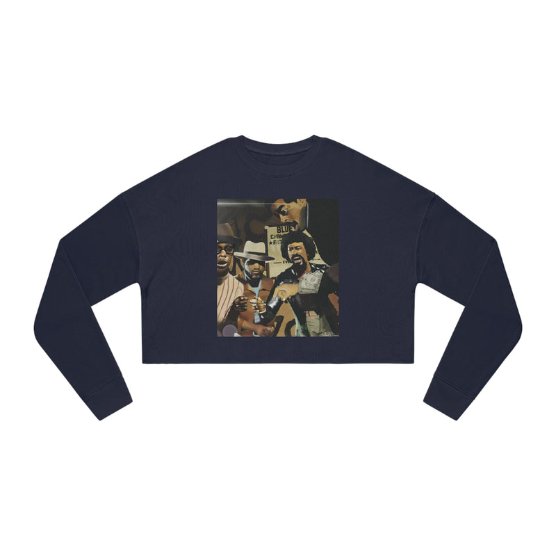 You know the name of the game Women's Cropped Sweatshirt