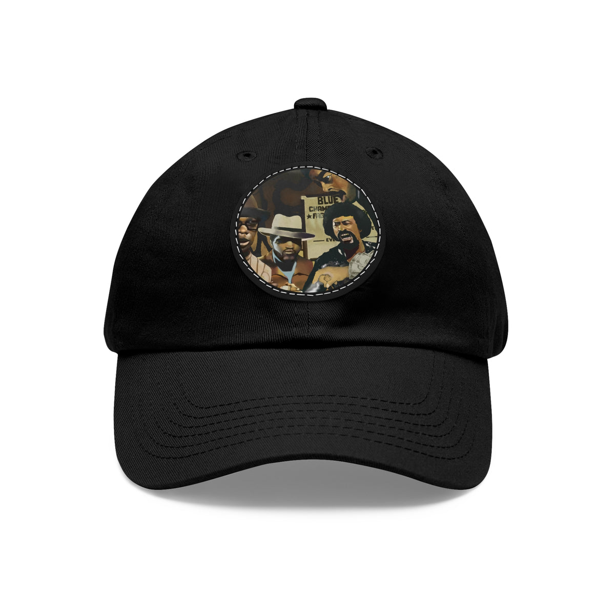 You know the name of the game Hat with Leather Patch (Round)