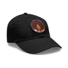 Diana Disco Hat with Leather Patch (Round)