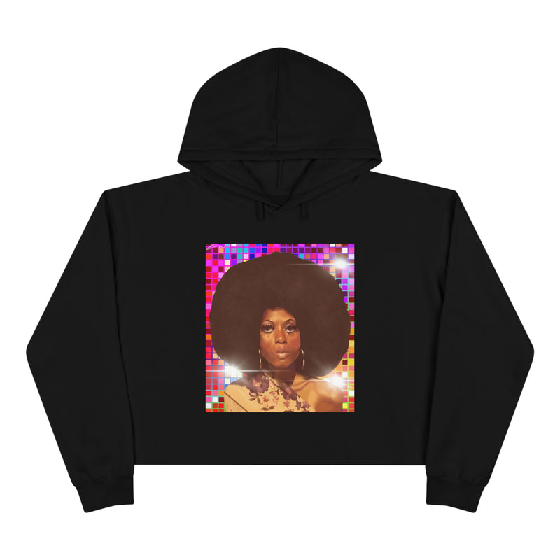 Diana Disco Crop Hoodie