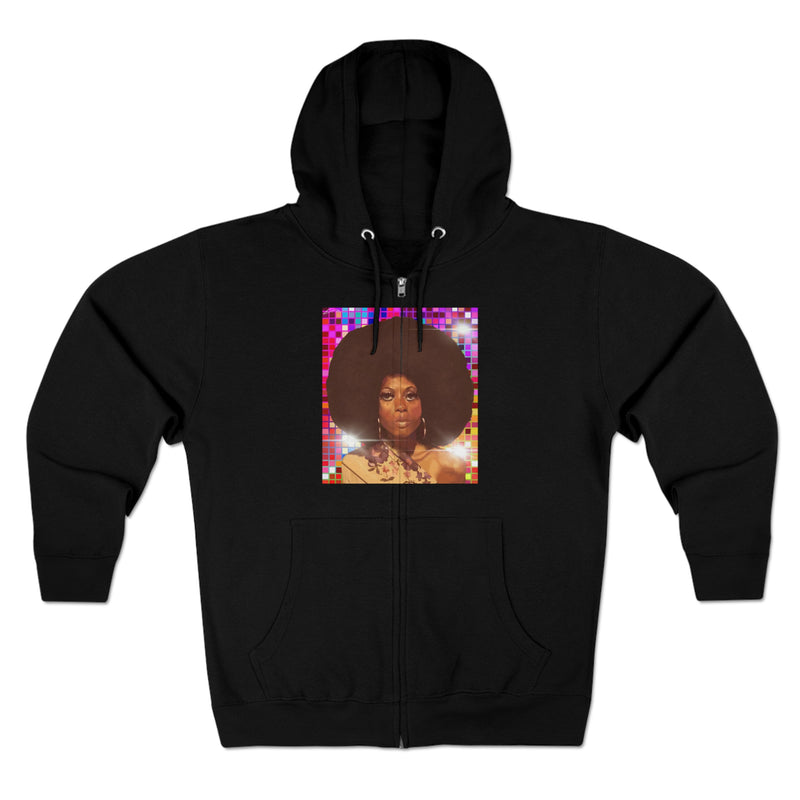 Diana Disco Unisex Zip Hoodie