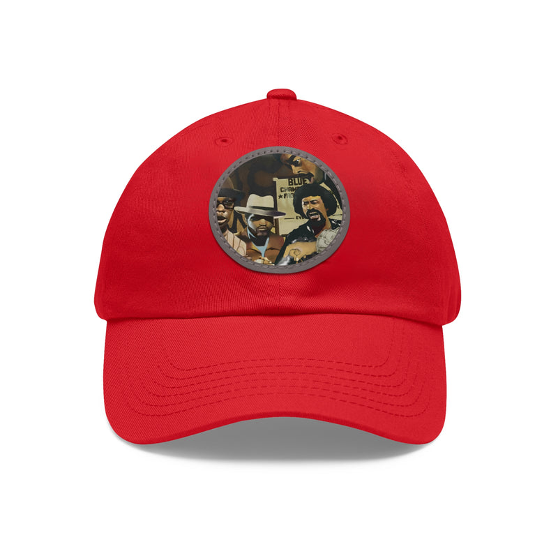 You know the name of the game Hat with Leather Patch (Round)