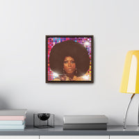 Diana Disco Gallery Canvas Wraps, Square Frame