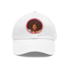 Diana Disco Hat with Leather Patch (Round)