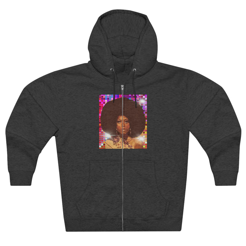 Diana Disco Unisex Zip Hoodie