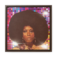 Diana Disco Gallery Canvas Wraps, Square Frame