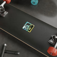 You know the name of the game Holographic Die-cut Stickers