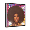 Diana Disco Gallery Canvas Wraps, Square Frame