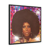 Diana Disco Gallery Canvas Wraps, Square Frame