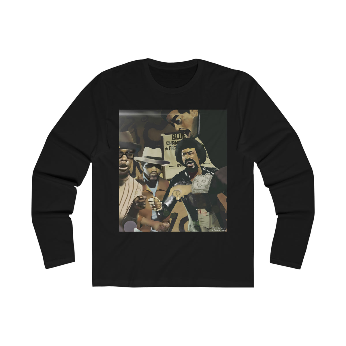 You know the name of the game Men's Long Sleeve Crew Tee